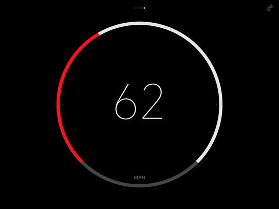 Speedy Speedometer iPad screenshot 4 - Utilities app