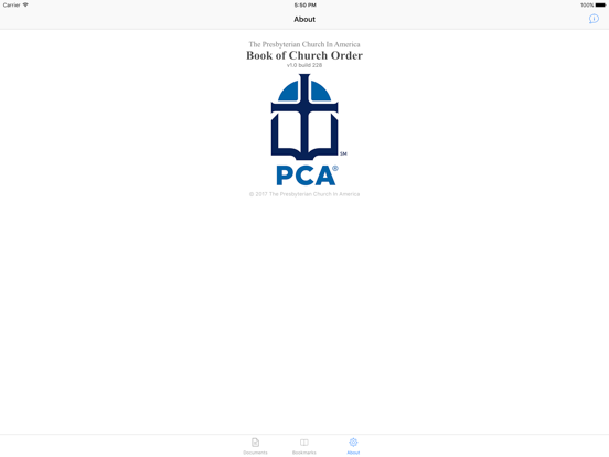 PCA BCO iPad screenshot 4 - Reference app