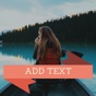 Add Text - On your photos app download