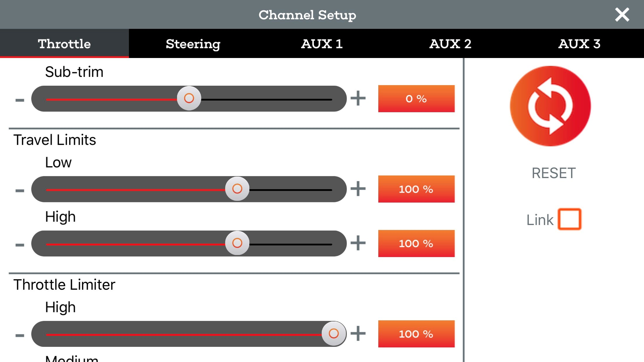 Spektrum Dashboard