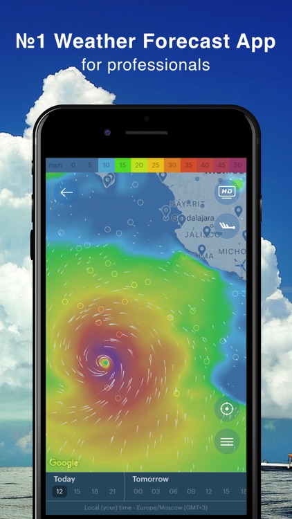 WINDY - wind & snow forecast screenshot-0