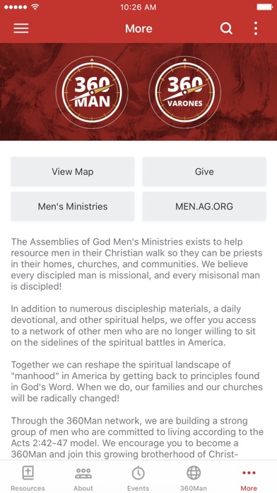 Mens Ministries screenshot 3