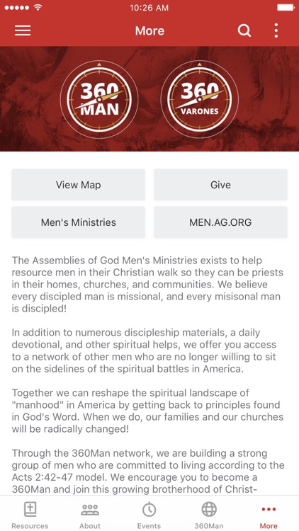 Mens Ministries