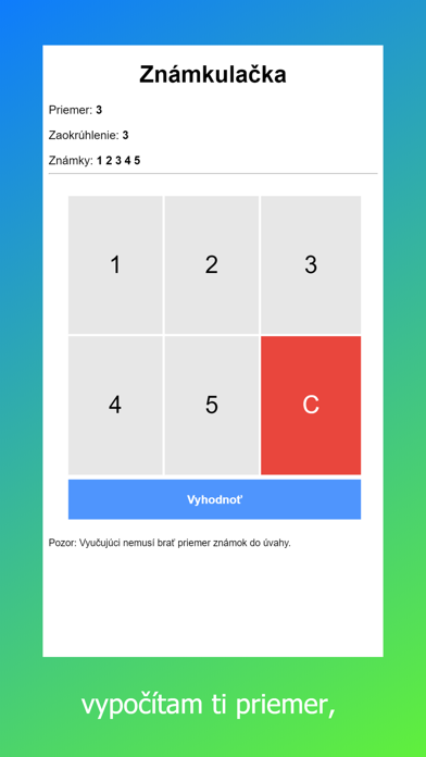 Známkulačka screenshot 2