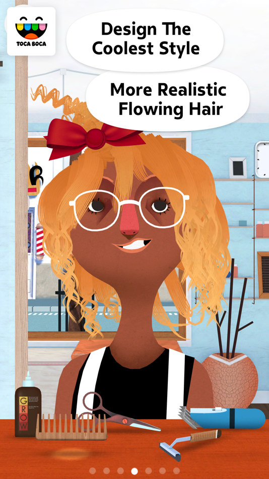 #2. Toca Hair Salon 2 (iOS) Podle: Toca Boca AB
