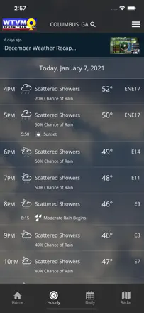 WTVM Storm Team Weather: Screenshot 2 von 3