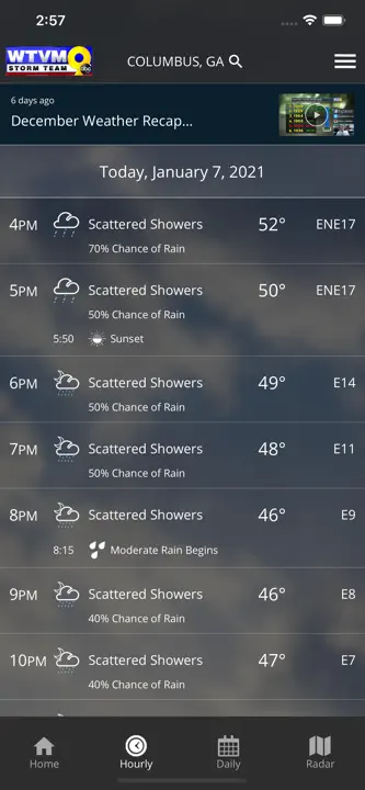 WTVM Storm Team Weather : capture d’écran 2 sur 3