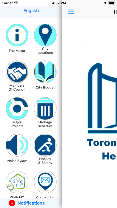 Screenshot #2 pour Toronto City Helper App