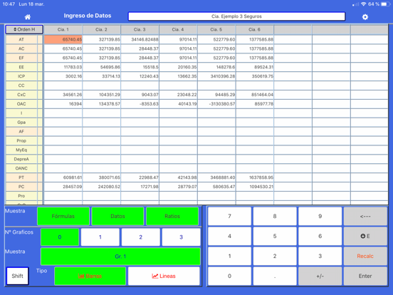 Screenshot #5 pour Analiza - Ratios