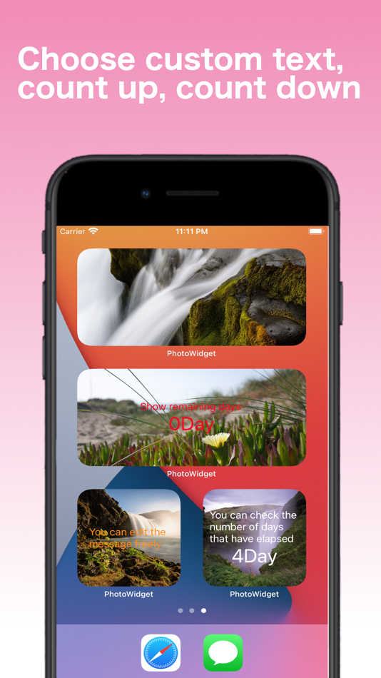 #2. PictWidget Custom Home Widget (iOS) Podle: shigeki suzuki