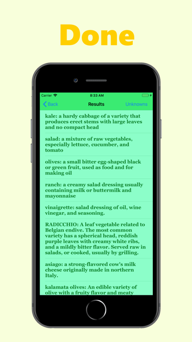 DineIQ iPhone screenshot 3 - Food & Drink app