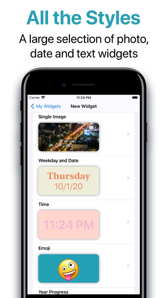 #3. Widgetize: Widget Generator (iOS) Podle: Benedict Bartsch