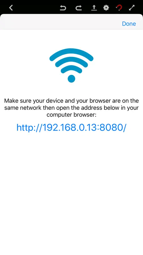 Tahrir App - Text on image.