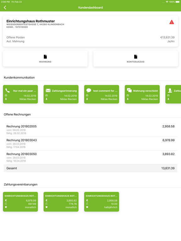 Screenshot #5 pour Debitorcloud