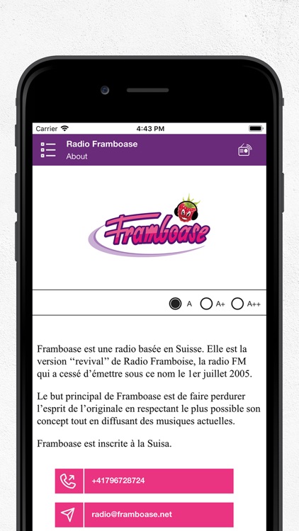 Radio Framboase screenshot-3