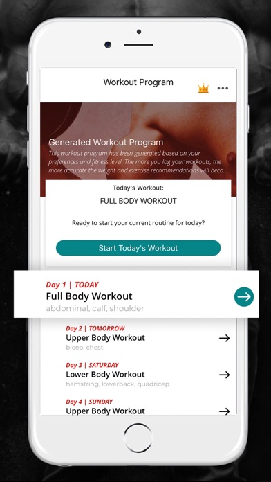 Bulk: Workouts & Meal Plans Screenshot