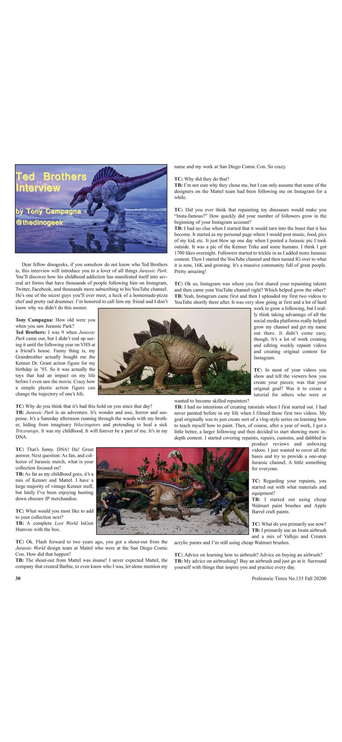 Prehistoric Times Magazine screenshot 6