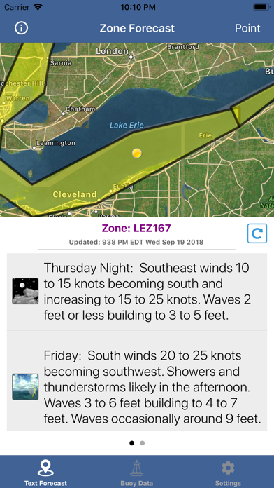 Lake Erie Boating Weatherのおすすめ画像5