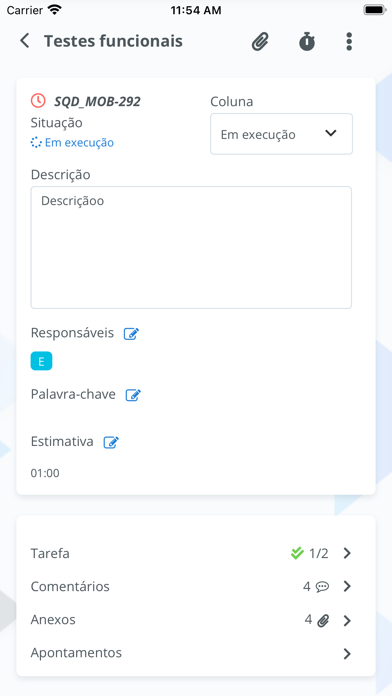 Mobile Agile Screenshot
