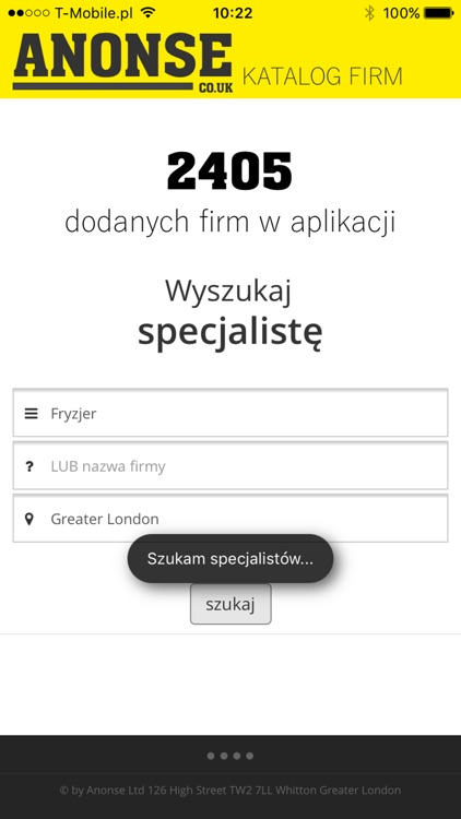 Anonse.co.uk - katalog firm