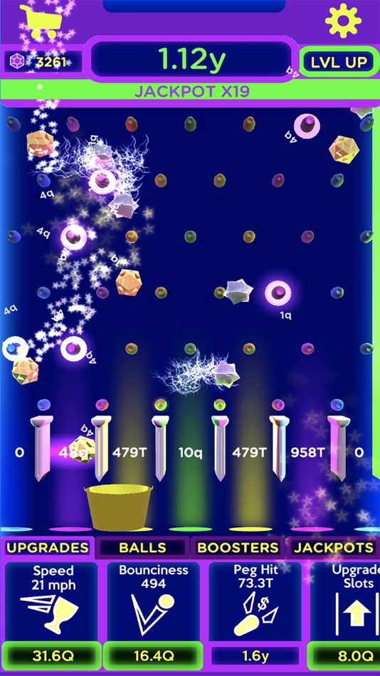 #3. Idle Jackpot: Catch the balls! (iOS) 由: AdGem LLC
