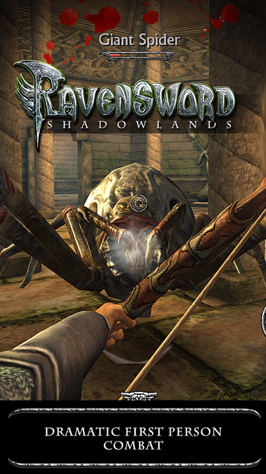 #4. Ravensword: Shadowlands (iOS) Oleh: Crescent Moon Games