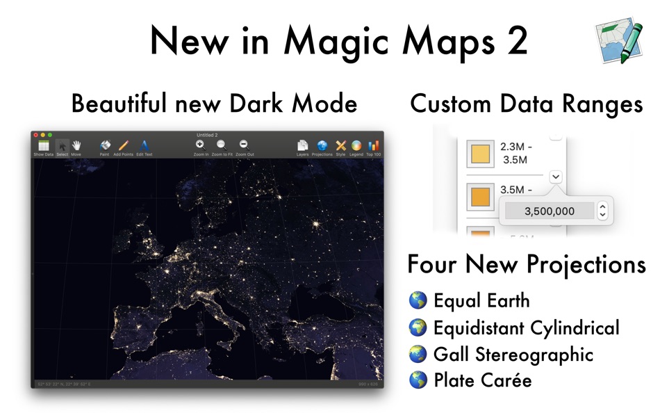 #6. Magic Maps 2 (macOS) By: Evan Miller
