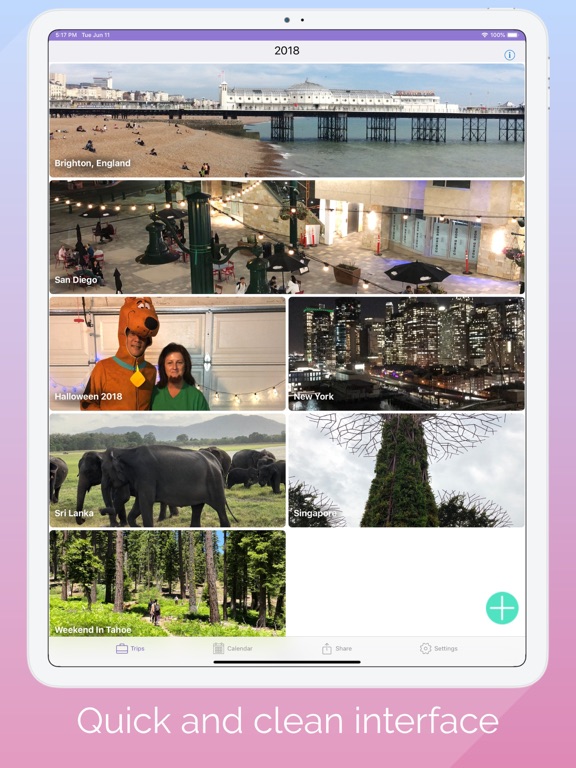 Screenshot #5 pour Trips - Travel Journal