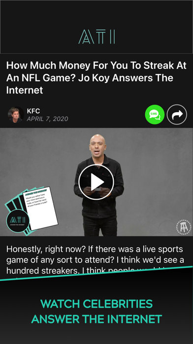 Answer The Internet Screenshot