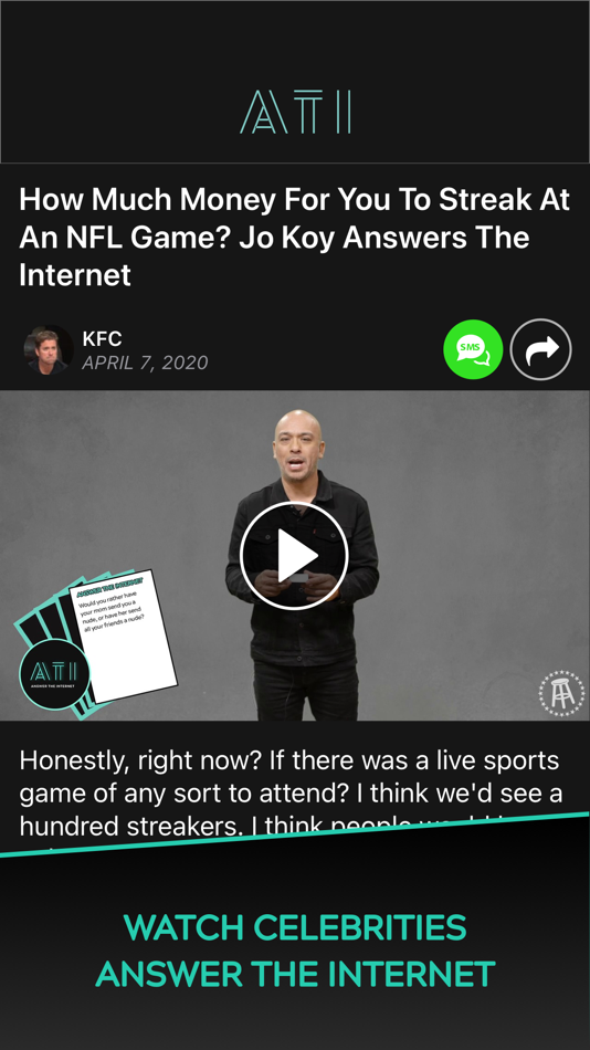 #3. Answer The Internet (iOS) 由: Barstool Sports