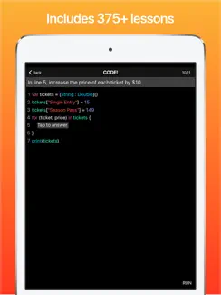 Code! Learn Swift Version iPad image 4