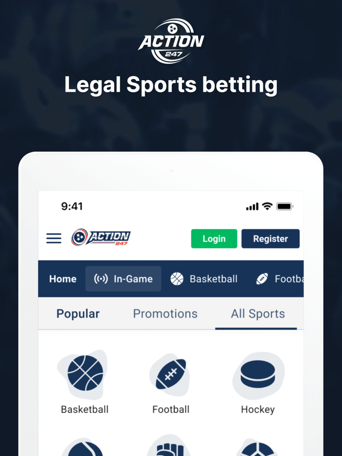 Action 247 Sports Betting App