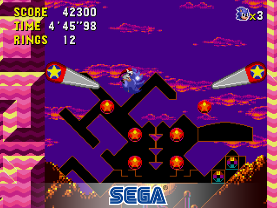 Sonic CD Classic iPad app afbeelding 1