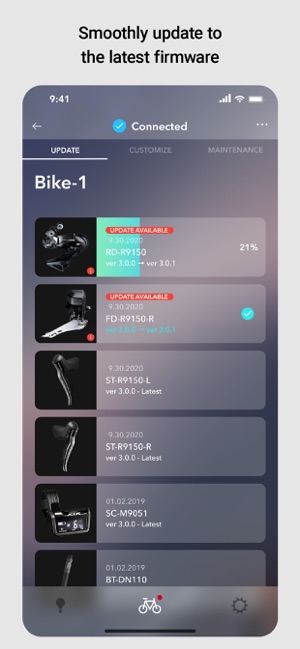 E-TUBE PROJECT Cyclist dans l'App Store