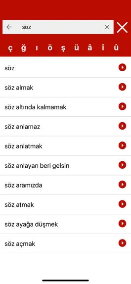 Game screenshot TDK Türkçe Sözlük apk