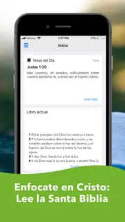 biblia reina valera en español iphone screenshot 1