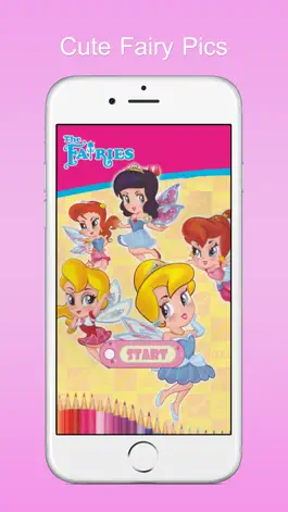 Game screenshot Fairy Toddler Paint Book mod apk