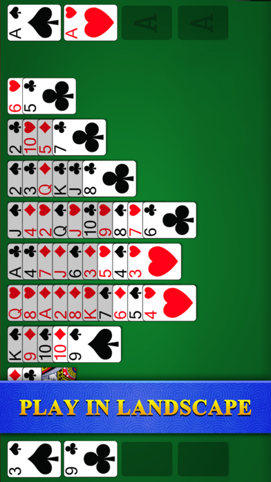 Screenshot #3 pour Freecell Solitaire - Card Game