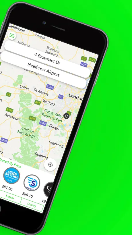 Orbit - Cab Price Comparison
