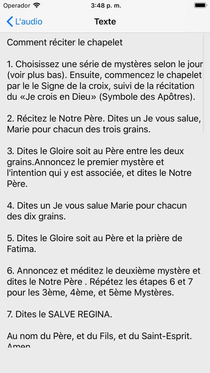 Rosaire Audio Français Offline