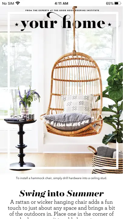 Good Housekeeping Magazine US iPhone Screenshot 4