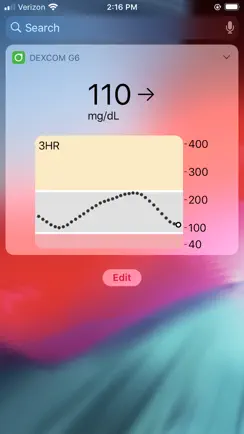 Dexcom G6 iPhone image 3