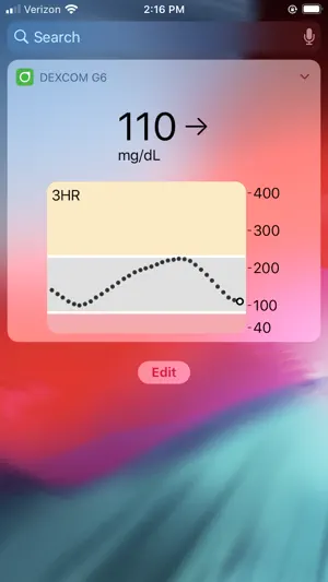 Dexcom G6 screenshot 3
