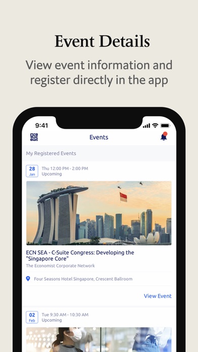 Economist Corporate Network Screenshot