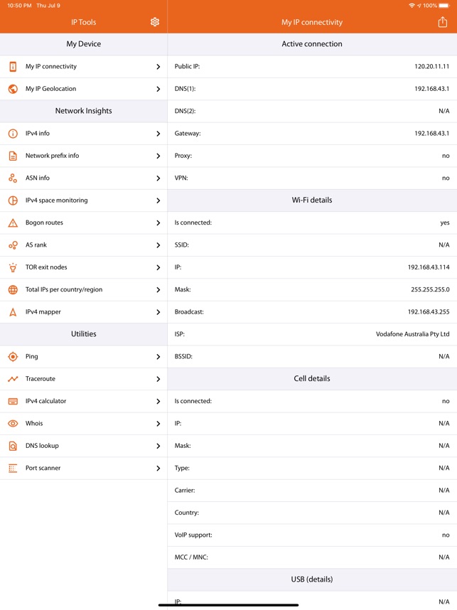 IP Utility: Track & Share IP Address on the App Store