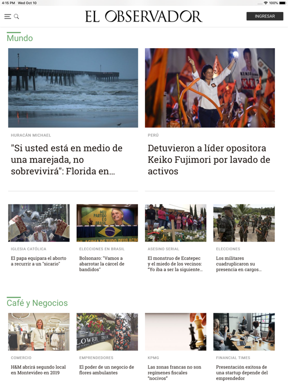 Screenshot #4 pour ObservadorUY