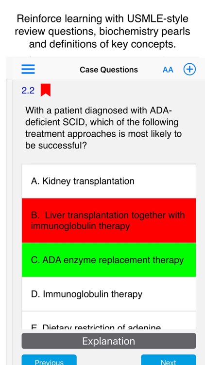 Case Files Biochemistry, 3e screenshot-3