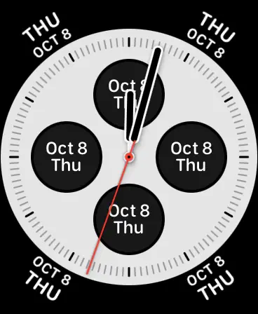 Screenshot #3 pour DateGlance - Complication