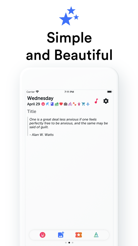 Miary: Diary & Mood Tracker - 2.1.9 - (iOS)