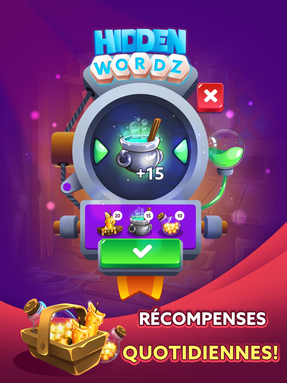 Screenshot #6 pour Hidden Wordz - Jeu de mots